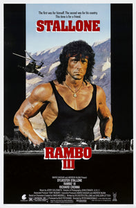 Poster Pelicula  Rambo III (1988)