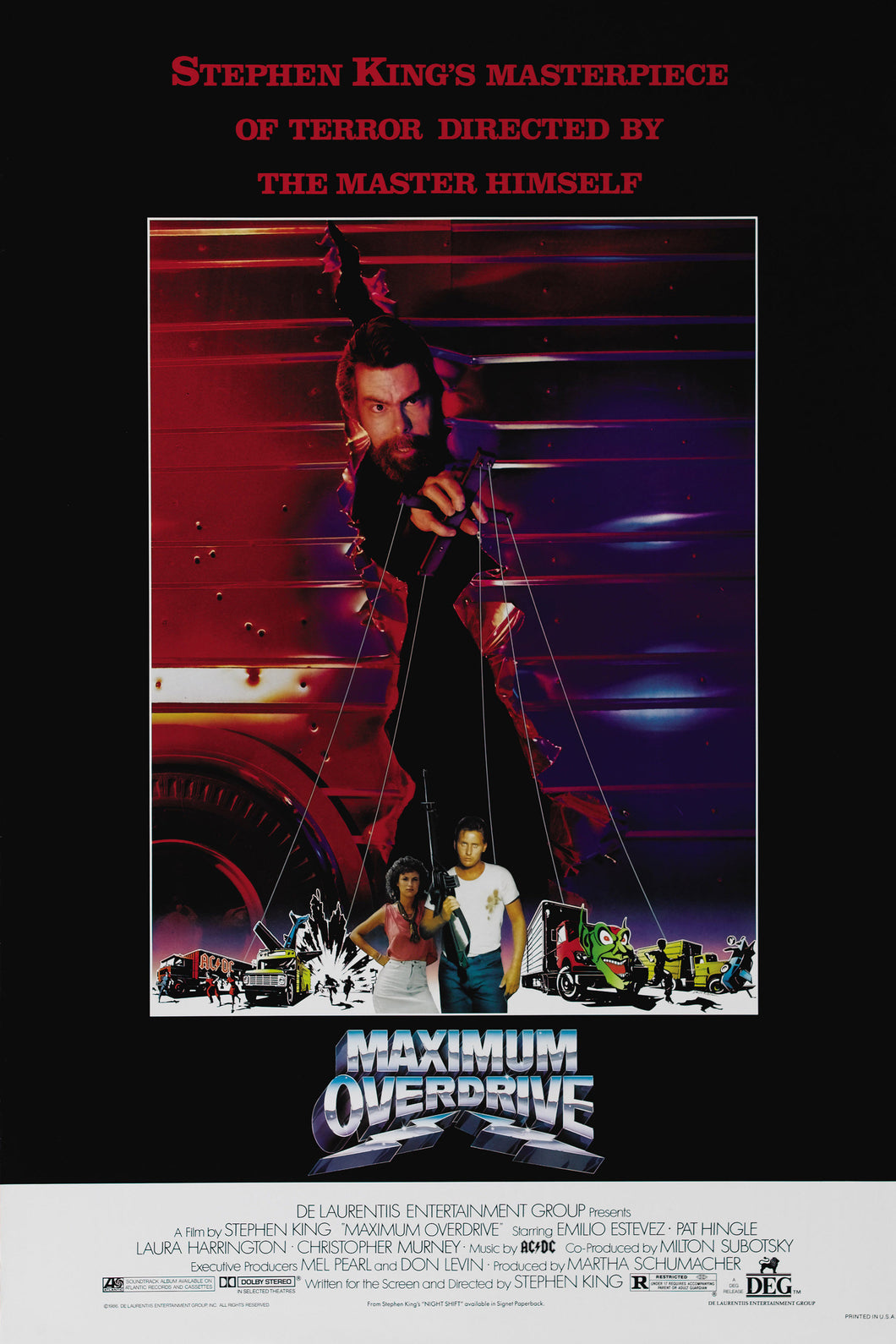 Poster Película Maximum Overdrive