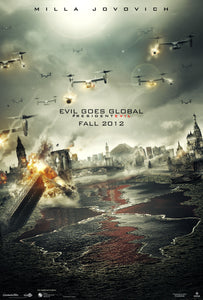 Poster Pelicula Resident Evil: Retribution