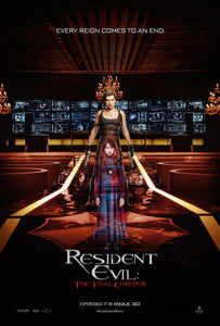Poster Pelicula Resident Evil: The Final Chapter