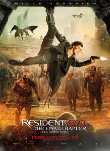 Poster Pelicula Resident Evil: The Final Chapter