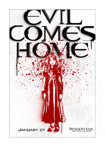 Poster Pelicula Resident Evil: The Final Chapter