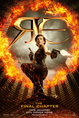Poster Pelicula Resident Evil: The Final Chapter