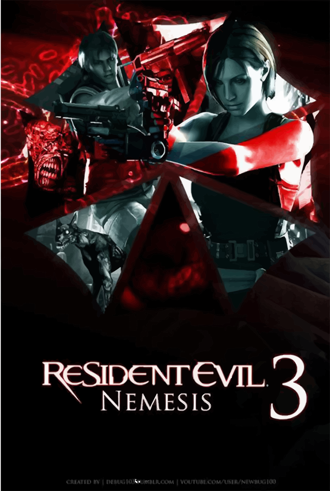 Poster Videojuego Resident Evil 3: Nemesis