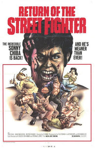 Poster Película Return of the Street Fighter