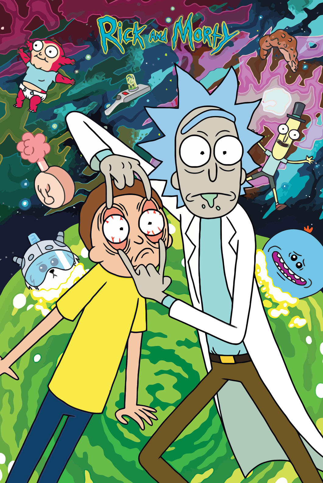 Poster Serie Rick and Morty 3