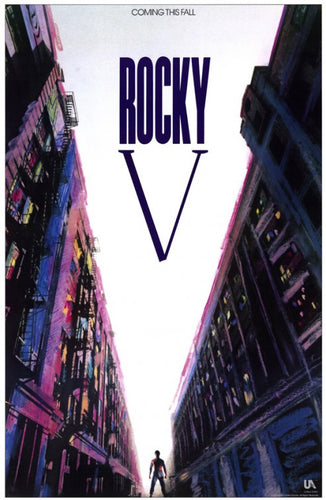 Poster Película Rocky V 3