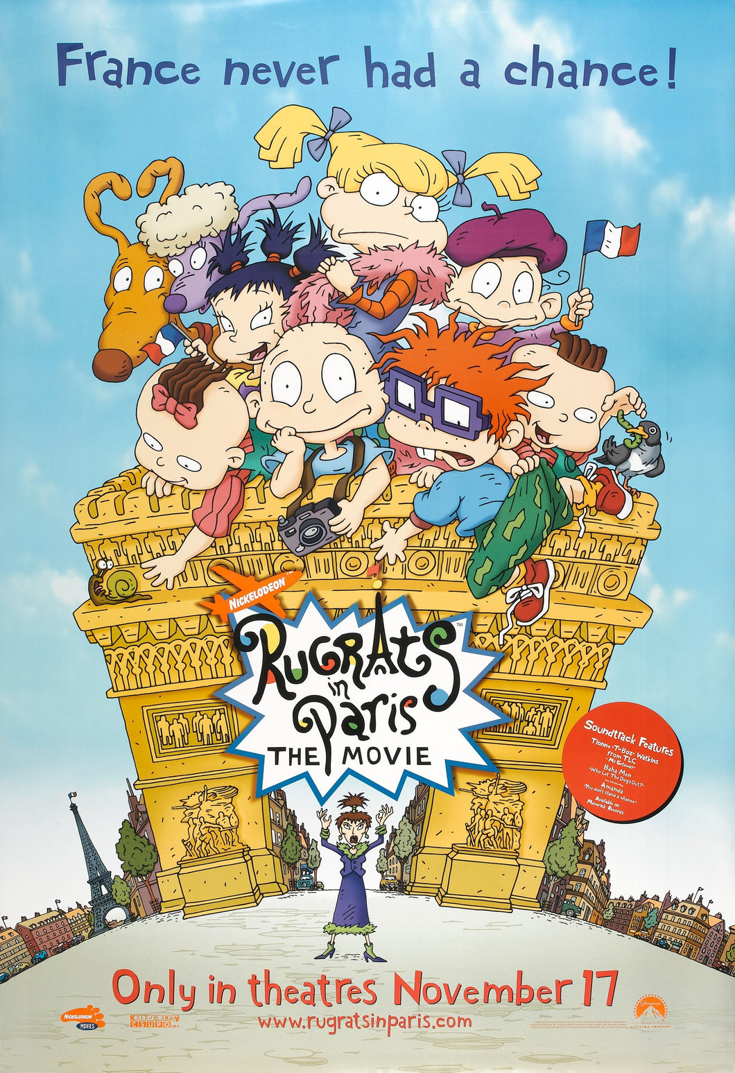 Poster Película Rugrats in Paris: The Movie (2000)