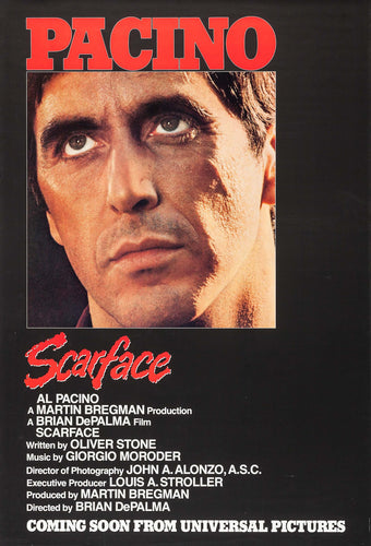 Poster Película Scarface 4