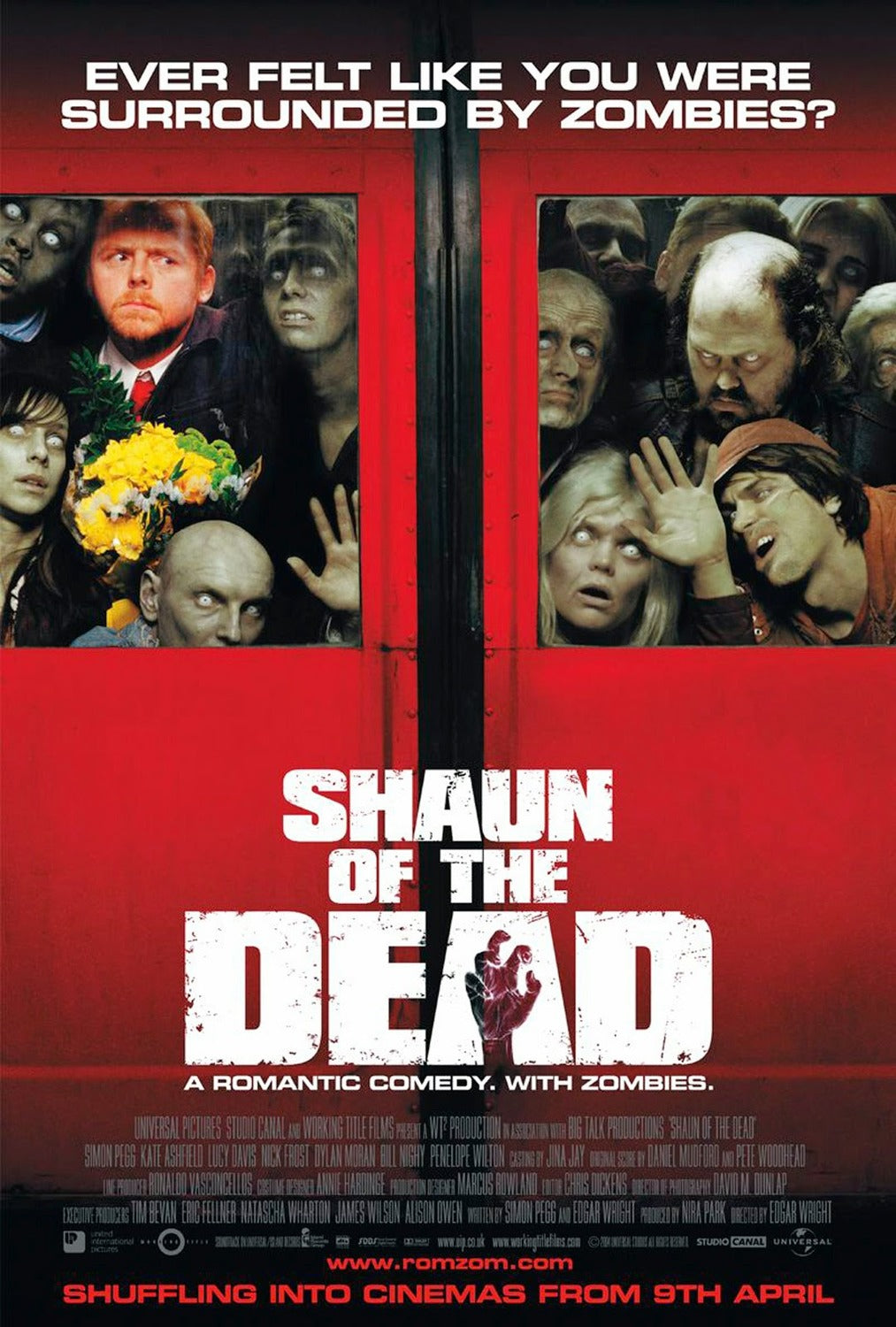Poster Pelicula Shaun of the Dead
