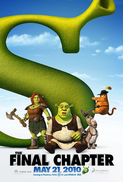 Poster Película Shrek Forever After