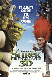 Poster Película Shrek Forever After