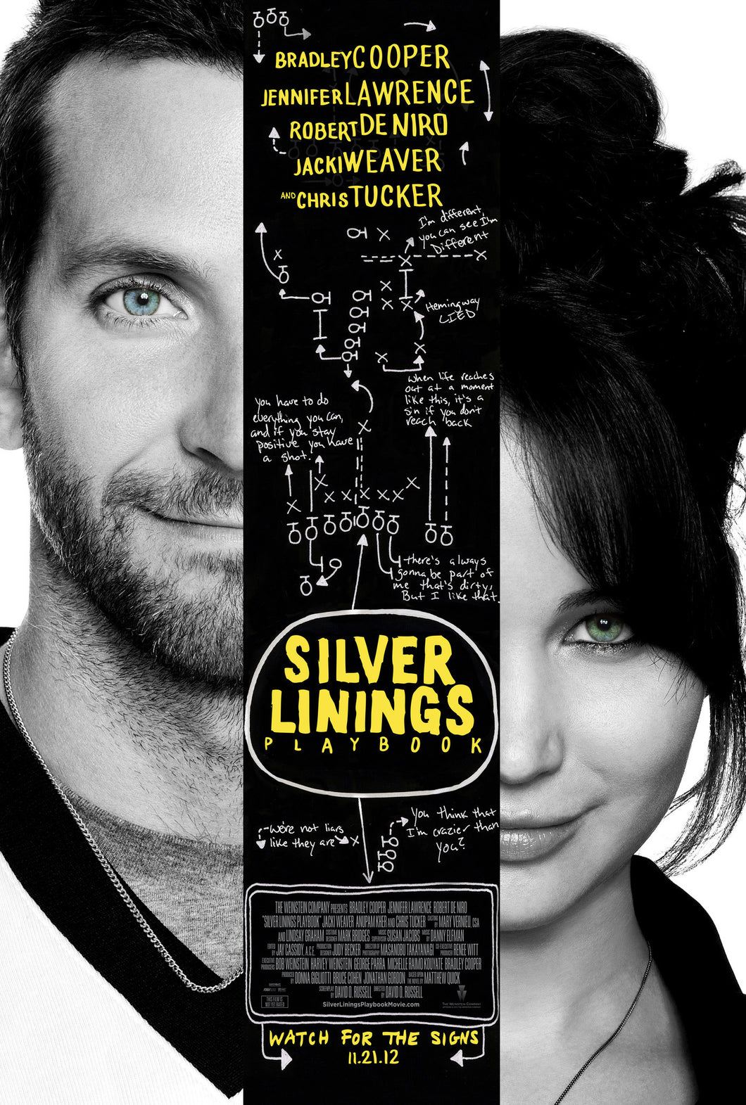 Poster Película Silver Lining Playbook