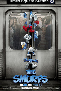 Poster Película The Smurfs