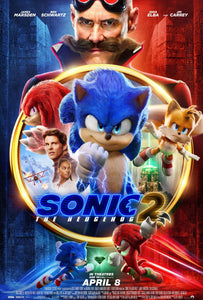 Poster Película Sonic the Hedgehog 2 (2022)
