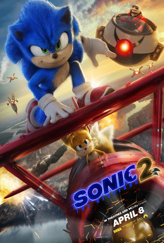Poster Película Sonic the Hedgehog 2 (2022)
