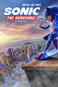 Poster Pelicula Sonic the Hedgehog