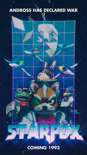 Poster Juego Star Fox 16