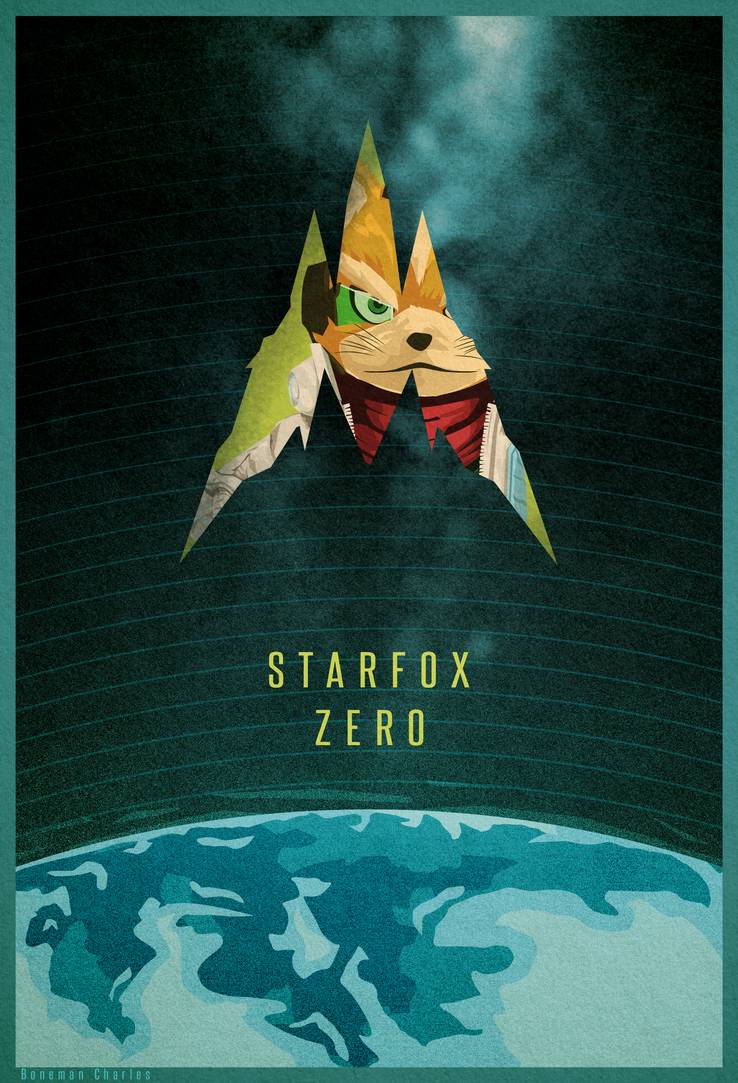 Poster Juego Star Fox 7