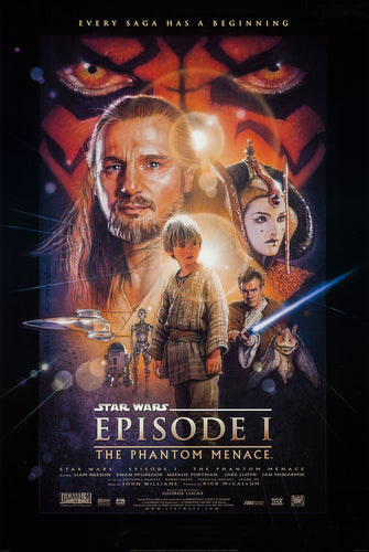 Poster Pelicula Star Wars Episode 1: The Phantom Menace