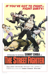 Poster Película The Street Fighter