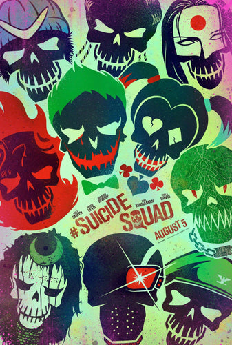 Poster Pelicula Suicide Squad