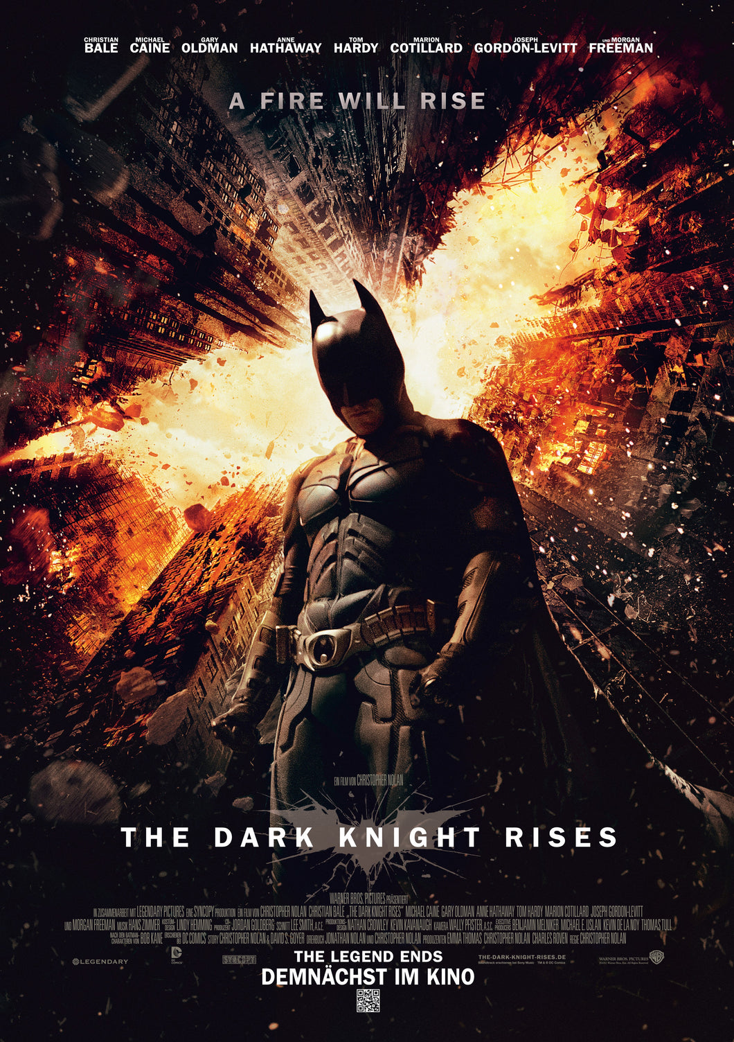 Poster Pelicula The Dark Knight Rises 7