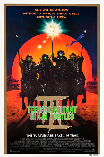 Poster Pelicula Teenage Mutant Ninja Turtles III