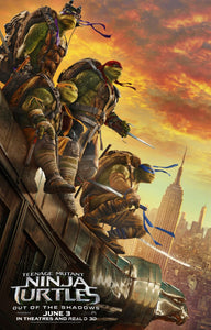 Poster Pelicula Teenage Mutant Ninja Turtles: Out of the Shadows