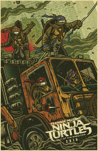 Poster Pelicula Teenage Mutant Ninja Turtles: Out of the Shadows