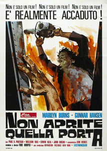 Poster Película The Texas Chainsaw Massacre