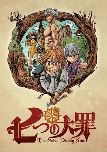 Poster Anime Seven Deadly Sins 10
