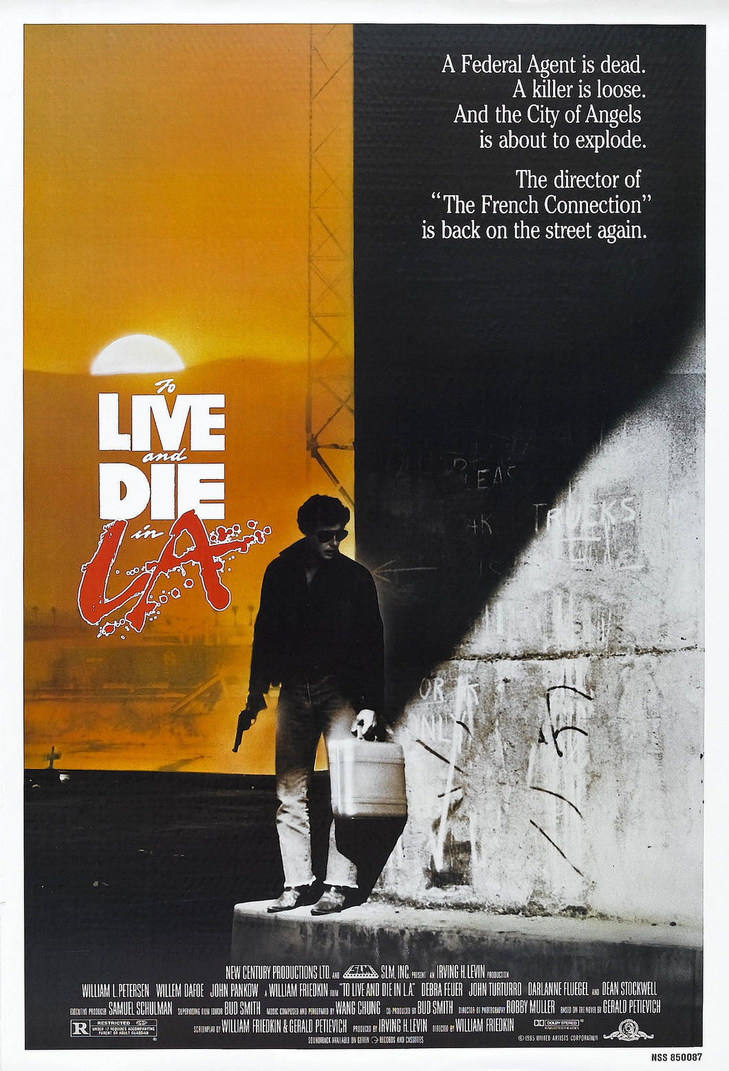 Poster Pelicula To Live and Die in L.A.