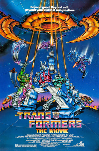 Poster Película Transformers: The Movie