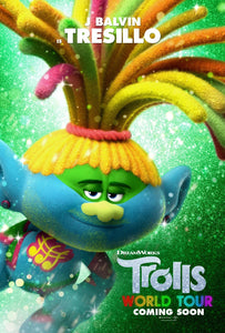 Poster Pelicula Trolls World Tour