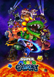 Poster Juego Super Mario Galaxy