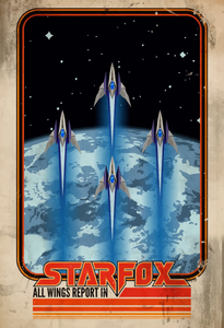 Poster Juego Star Fox 8