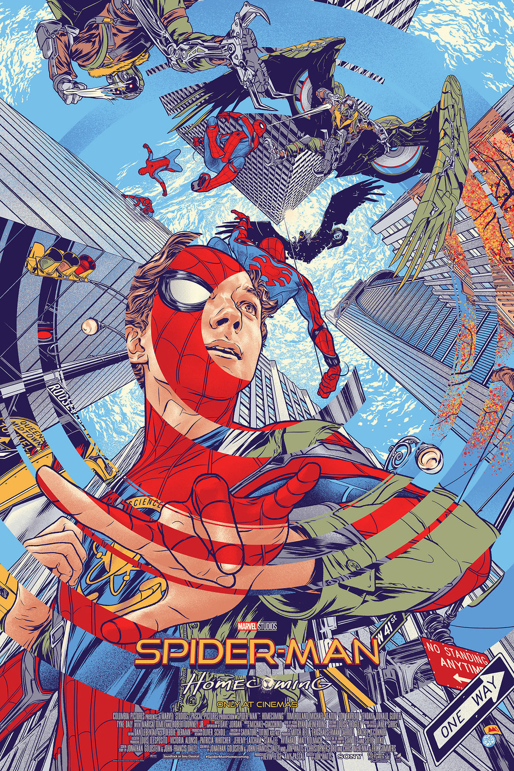 Poster Pelicula Spiderman: Homecoming