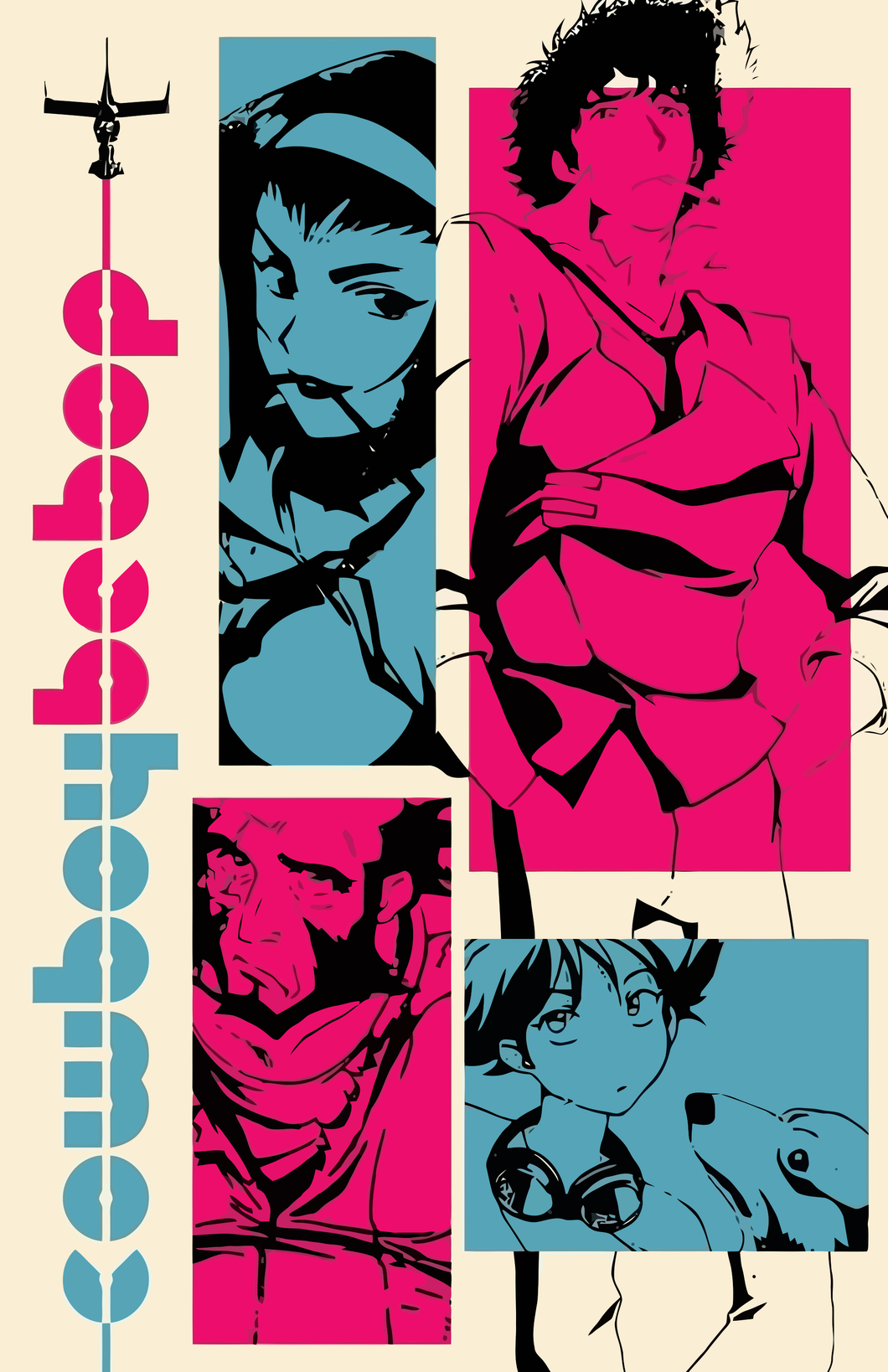 Poster Anime Cowboy Bepop 4