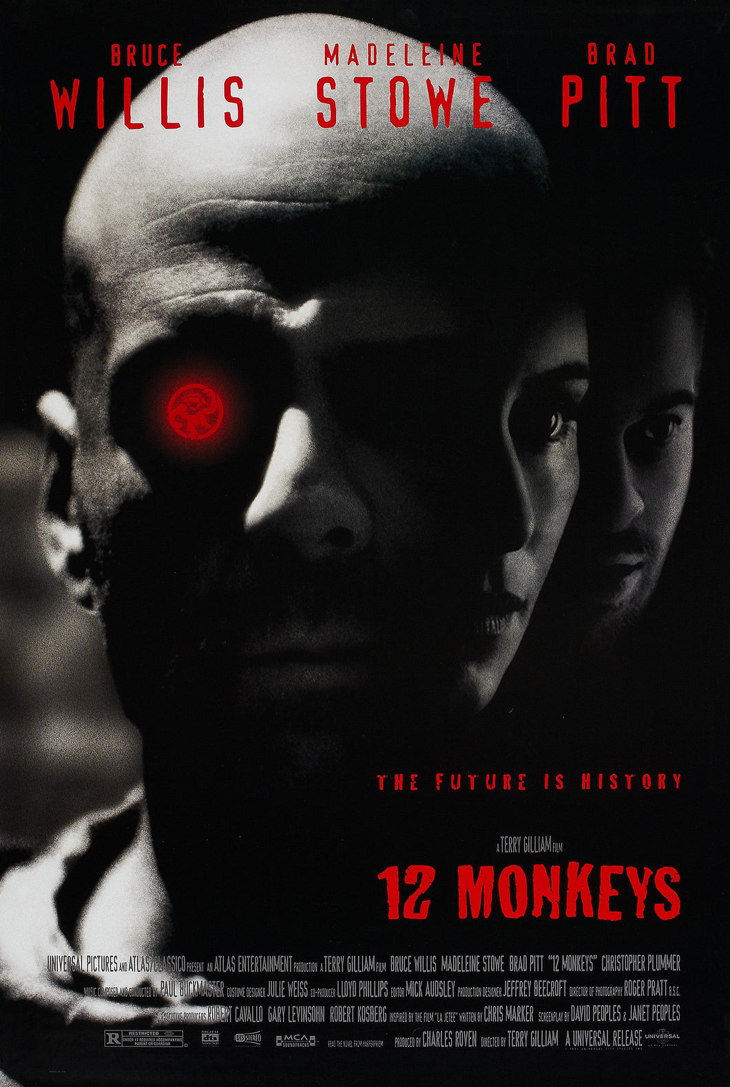 Poster Pelicula 12 Monkeys