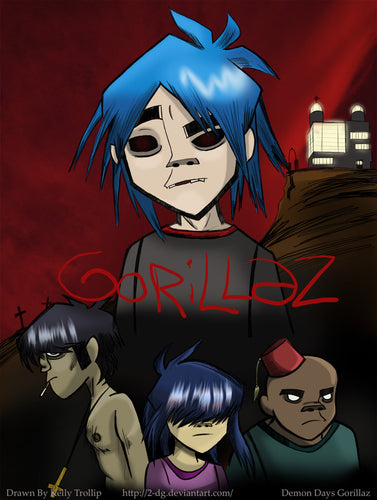 Poster Banda Gorillaz 7