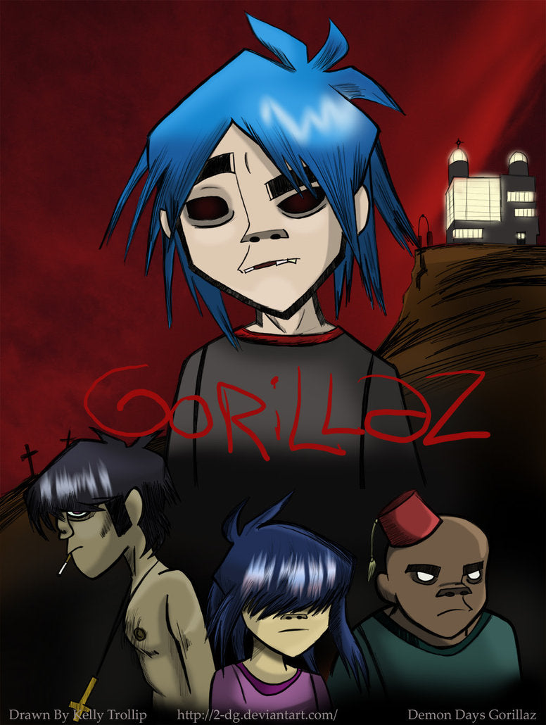 Poster Banda Gorillaz 7