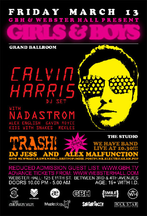 Poster Calvin Harris 15