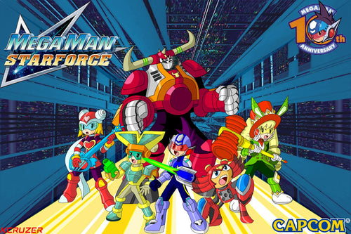 Poster Juego Megaman 16