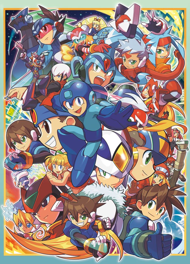 Poster Juego Megaman 8