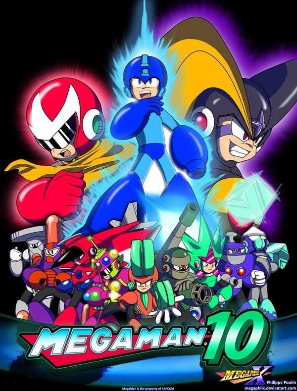 Poster Juego Megaman 10