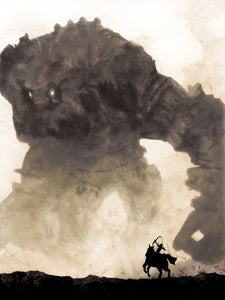 Poster Videojuego Shadow of the Colossus