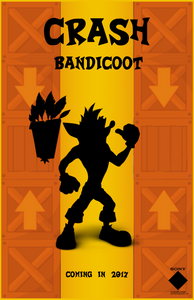 Poster Videojuego Crash Bandicoot