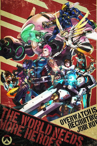 Poster Videojuego Overwatch