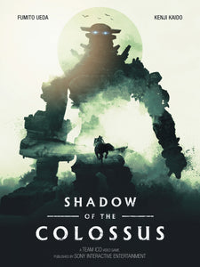 Poster Videojuego Shadow of the Colossus